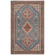 Safavieh Saffron 8' x 10' Hand Loomed Rug in Navy and Red
