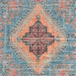 Safavieh Saffron 8' x 10' Hand Loomed Rug in Navy and Red