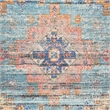 Safavieh Saffron 5' x 8' Hand Loomed Rug in Rust and Blue