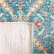 Safavieh Saffron 4' x 6' Hand Loomed Rug in Navy and Cream