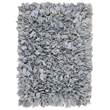 Safavieh Rio 3' x 5' Hand Loomed Shag Rug in Light Gray