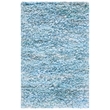 Safavieh Rio 4' x 6' Hand Loomed Shag Rug in Sky Blue