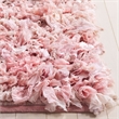 Safavieh Rio 6' x 9' Hand Loomed Shag Rug in Light Pink