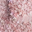 Safavieh Rio 6' x 9' Hand Loomed Shag Rug in Light Pink