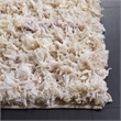 Safavieh Rio 3' x 5' Hand Loomed Shag Rug in Cream