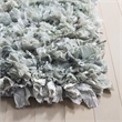 Safavieh Rio 5' x 8' Hand Loomed Shag Rug in Light Green