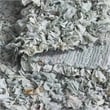 Safavieh Rio 6' x 9' Hand Loomed Shag Rug in Light Green