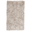 Safavieh Rio 3' x 5' Hand Loomed Shag Rug in Beige and Ivory