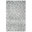 Safavieh Rio 4' x 6' Hand Loomed Shag Rug in Gray and Ivory