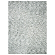 Safavieh Rio 8' x 10' Hand Loomed Shag Rug in Gray and Ivory