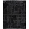 Safavieh Studio 8' x 10' Hand Woven Leather Rug in Black