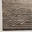 Safavieh Stone Wash 4' x 6' Hand Knotted Rug in Dark Brown