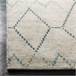 Safavieh Stone Wash 5' x 8' Hand Knotted Rug in Ivory and Blue
