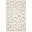 Safavieh Stone Wash 5' x 8' Hand Knotted Rug in Ivory and Blue