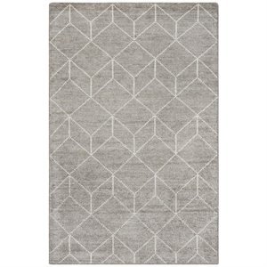 Safavieh Stone Wash 4' x 6' Hand Knotted Rug in Gray