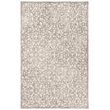 Safavieh Trace 3' x 5' Hand Tufted Wool Rug in Brown and Ivory