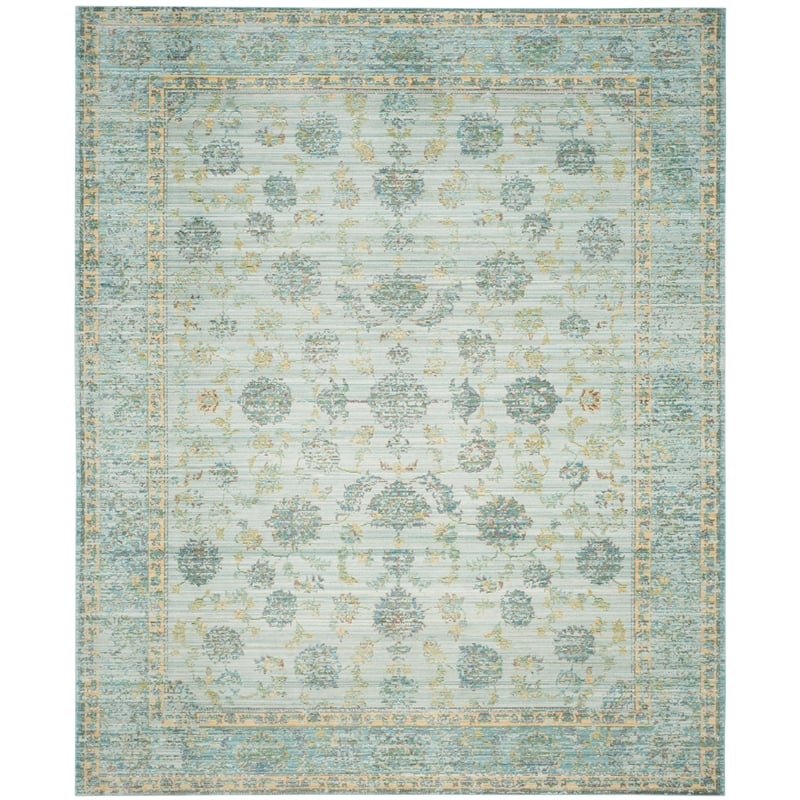 Safavieh Valencia 8' x 10' Rug in Pink and Gold
