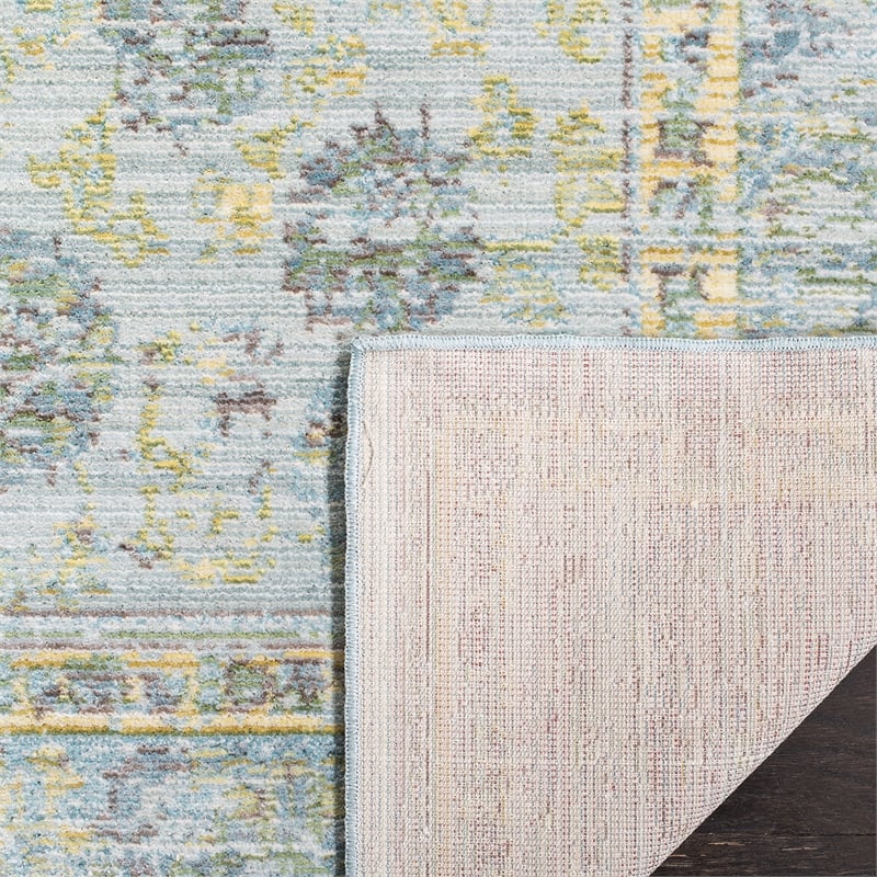 Safavieh Valencia 8' x 10' Rug in Pink and Gold