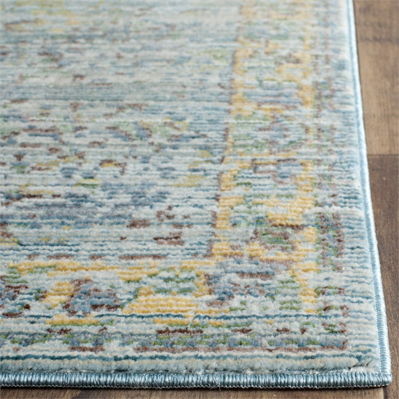 Safavieh Valencia 8' x 10' Rug in Pink and Gold