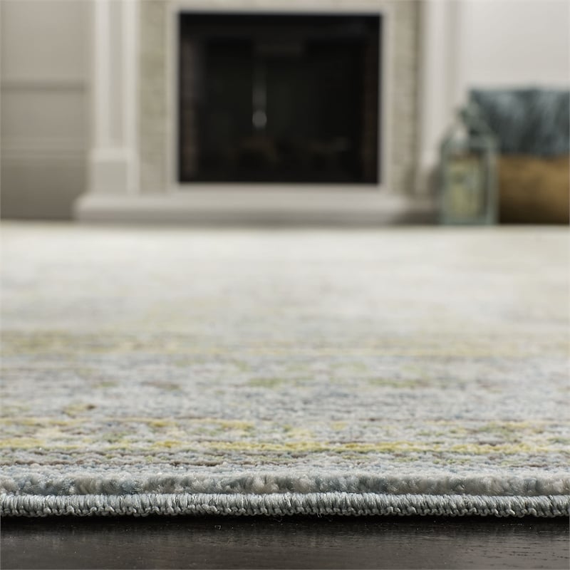 Safavieh Valencia 8' x 10' Rug in Pink and Gold