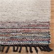 Safavieh Vintage 4' x 6' Hand Woven Leather Rug in Beige and Red