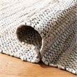 Safavieh Vintage 8' x 10' Hand Woven Leather Rug in Beige and Red