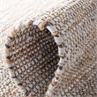 Safavieh Vintage 5' x 8' Hand Woven Leather Rug in Brown and Beige