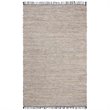 Safavieh Vintage 5' x 8' Hand Woven Leather Rug in Brown and Beige
