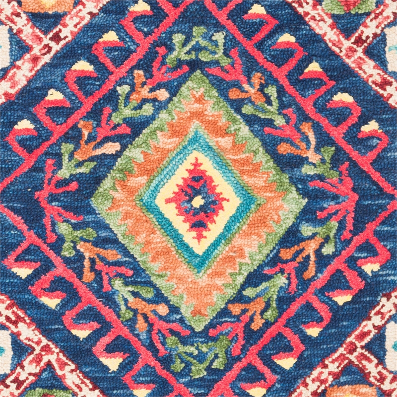 Safavieh Aspen 3' x 5' Hand Tufted Wool Rug in Blue
