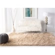 Safavieh Atlantic 5' x 8' Hand Tufted Shag Rug in Beige