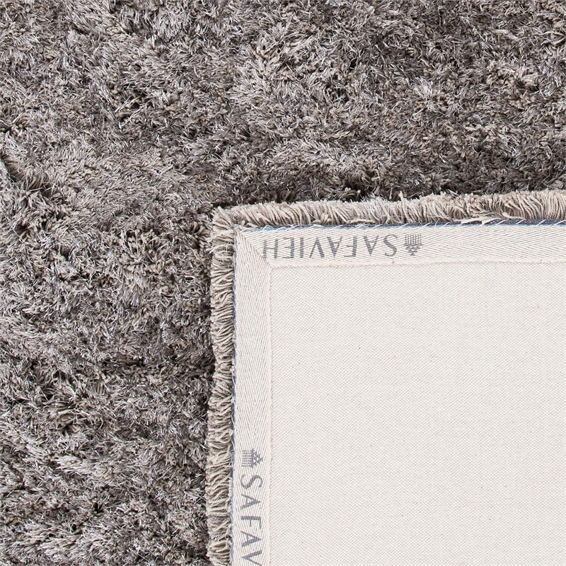 Safavieh Atlantic 3' x 5' Hand Tufted Shag Rug in Gray