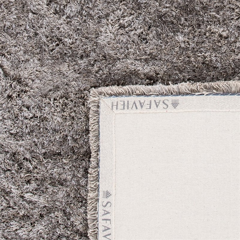Safavieh Atlantic 8' x 10' Hand Tufted Shag Rug in Gray