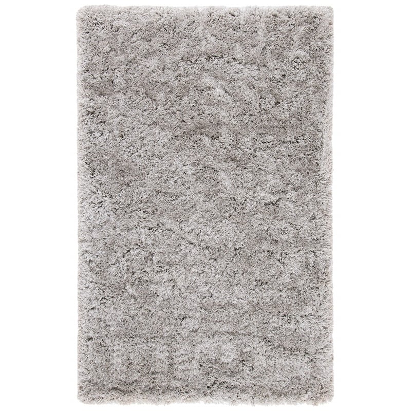 Safavieh Atlantic 3' x 5' Hand Tufted Shag Rug in Silver