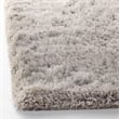 Safavieh Atlantic 3' x 5' Hand Tufted Shag Rug in Silver