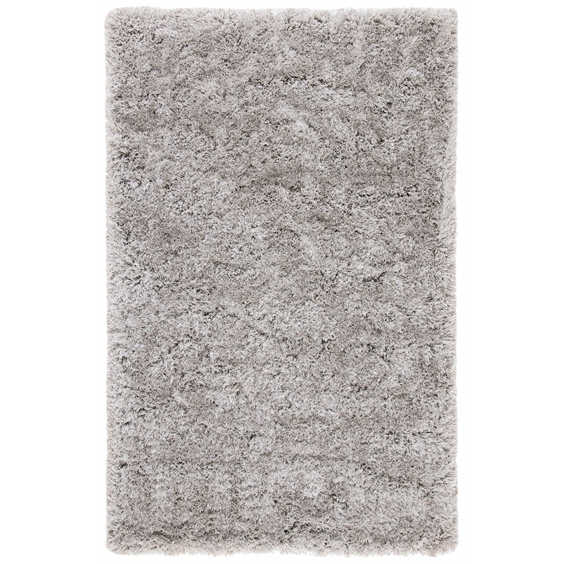 Safavieh Atlantic 8' x 10' Hand Tufted Shag Rug in Silver