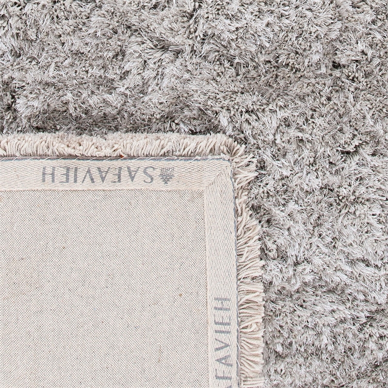 Safavieh Atlantic 8' x 10' Hand Tufted Shag Rug in Silver