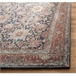 Safavieh Classic Vintage 5' x 8' Rug in Navy and Rust