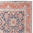 Safavieh Classic Vintage 5' x 8' Rug in Navy and Rust