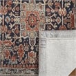 Safavieh Classic Vintage 5' x 8' Rug in Navy and Rust