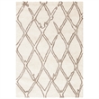 Safavieh Casablanca 8' x 10' Hand Tufted Wool Rug in Ivory and Gray