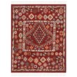 Safavieh Farmhouse 9' x 12' Rug in Red and Ivory
