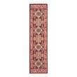 Safavieh Farmhouse 2' x 8' Runner Rug in Ivory and Red