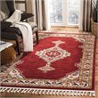 Safavieh Farmhouse 8' x 10' Rug in Creme and Red