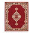 Safavieh Farmhouse 9' x 12' Rug in Creme and Red