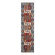 Safavieh Farmhouse 2' x 8' Runner Rug in Cream and Navy
