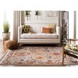 Safavieh Farmhouse 3' x 5' Rug in Taupe and Orange