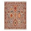 Safavieh Farmhouse 8' x 10' Rug in Taupe and Orange