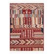Safavieh Farmhouse 3' x 5' Rug in Navy and Red