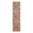 Safavieh Farmhouse 2' x 8' Runner Rug in Taupe and Navy