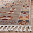 Safavieh Farmhouse 8' x 10' Rug in Taupe and Navy